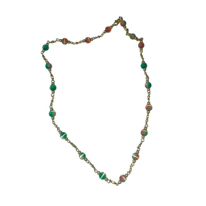 beaded necklace